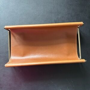 Leather tray